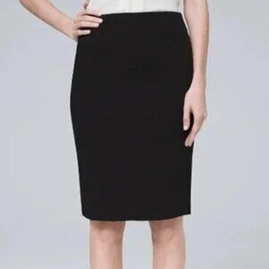 White House Black Market Classic Black Pencil Skirt